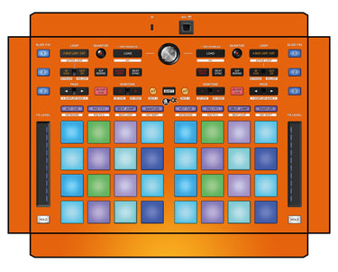 Pioneer DJ DDJ XP 1 Skin Sunset